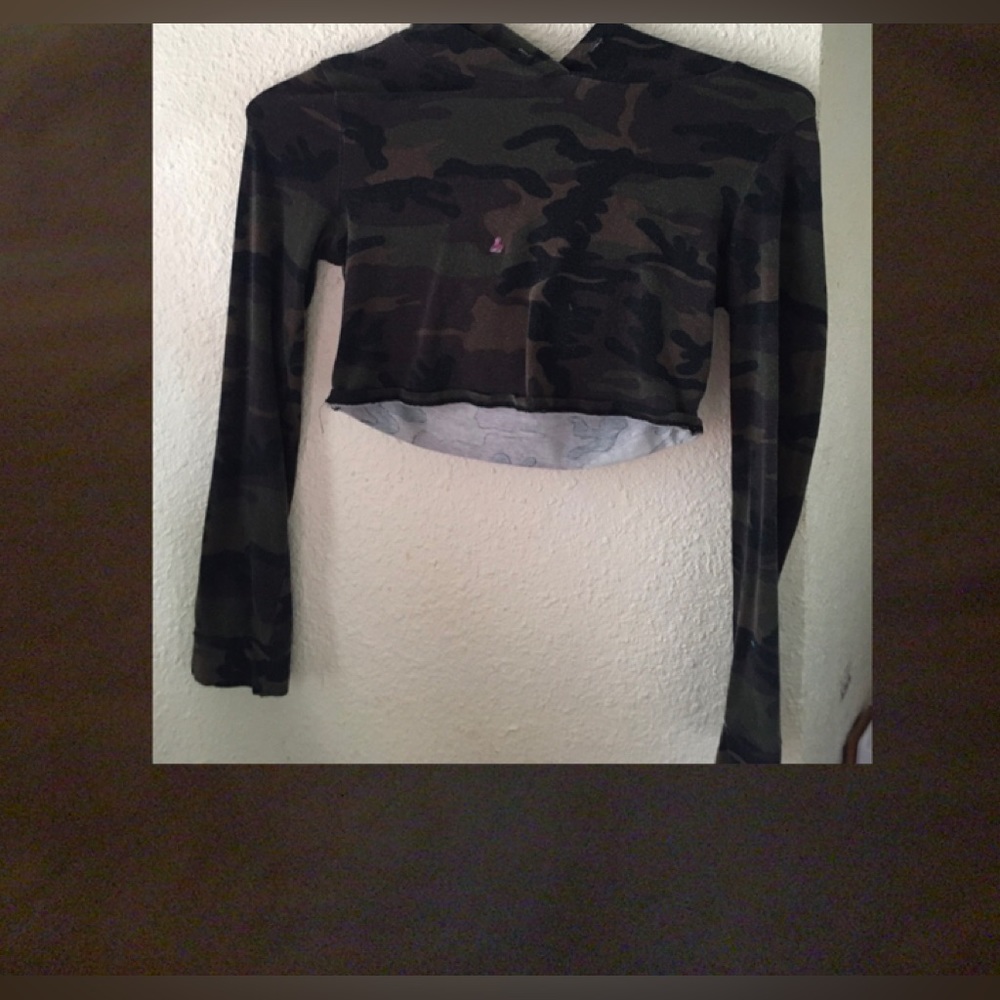 Camouflaged hoodie